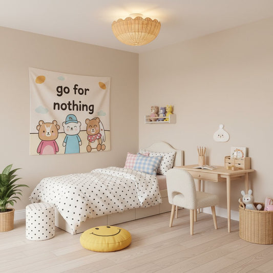 Mia Boho Woven Rattan Bubble Flush Mount