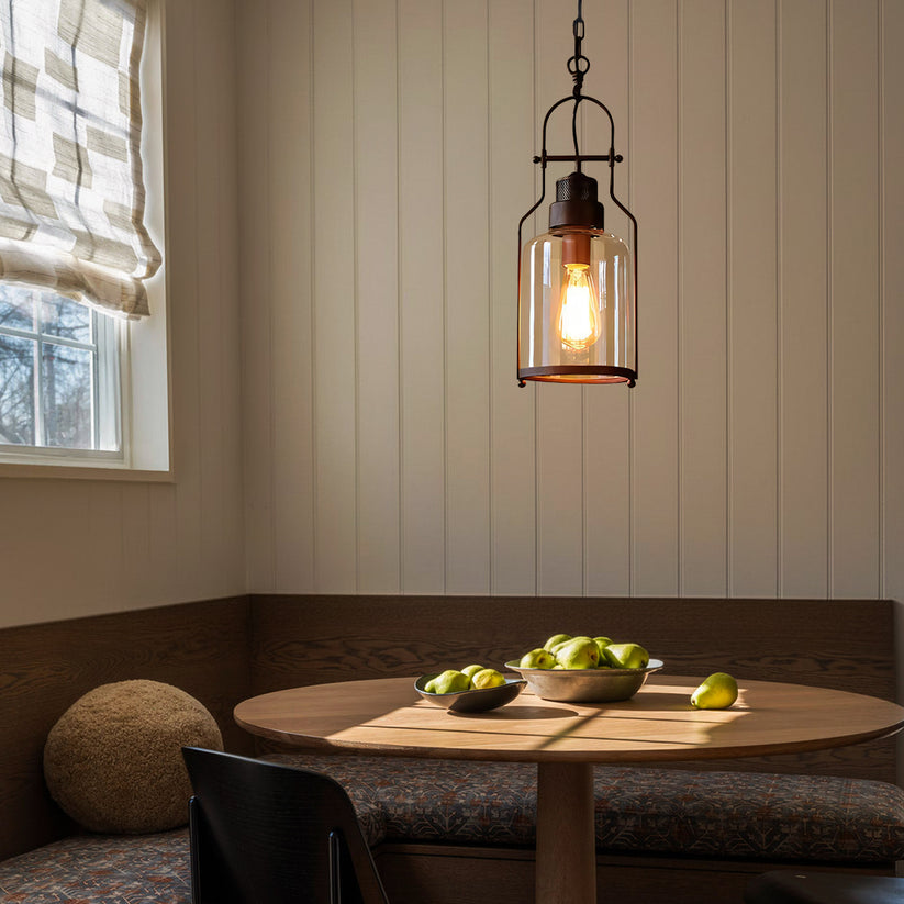 Snapshot of Mixing Industrial Metal And Glass Decor