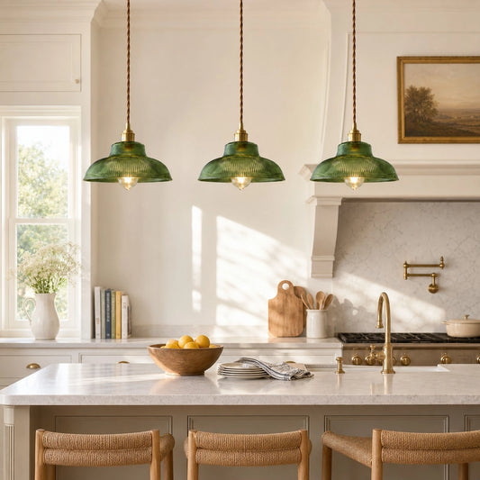 Moss Vintage Ribbed Glass Bowl Pendant Light22 (22).webp__PID:1e470336-f87f-4b54-b252-626458cf07b0