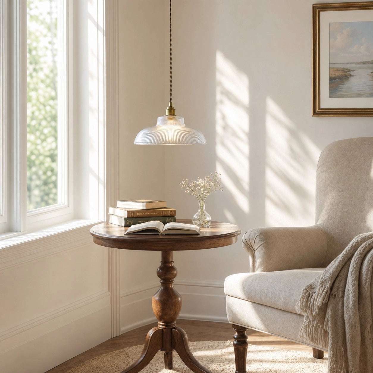 Moss Vintage Ribbed Glass Bowl Pendant Light22 (23).webp__PID:470336f8-7f7b-4432-9262-6458cf07b049