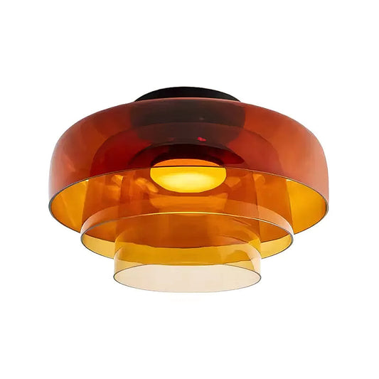 Modern Creative Multi-Layer Glass Ceiling Light