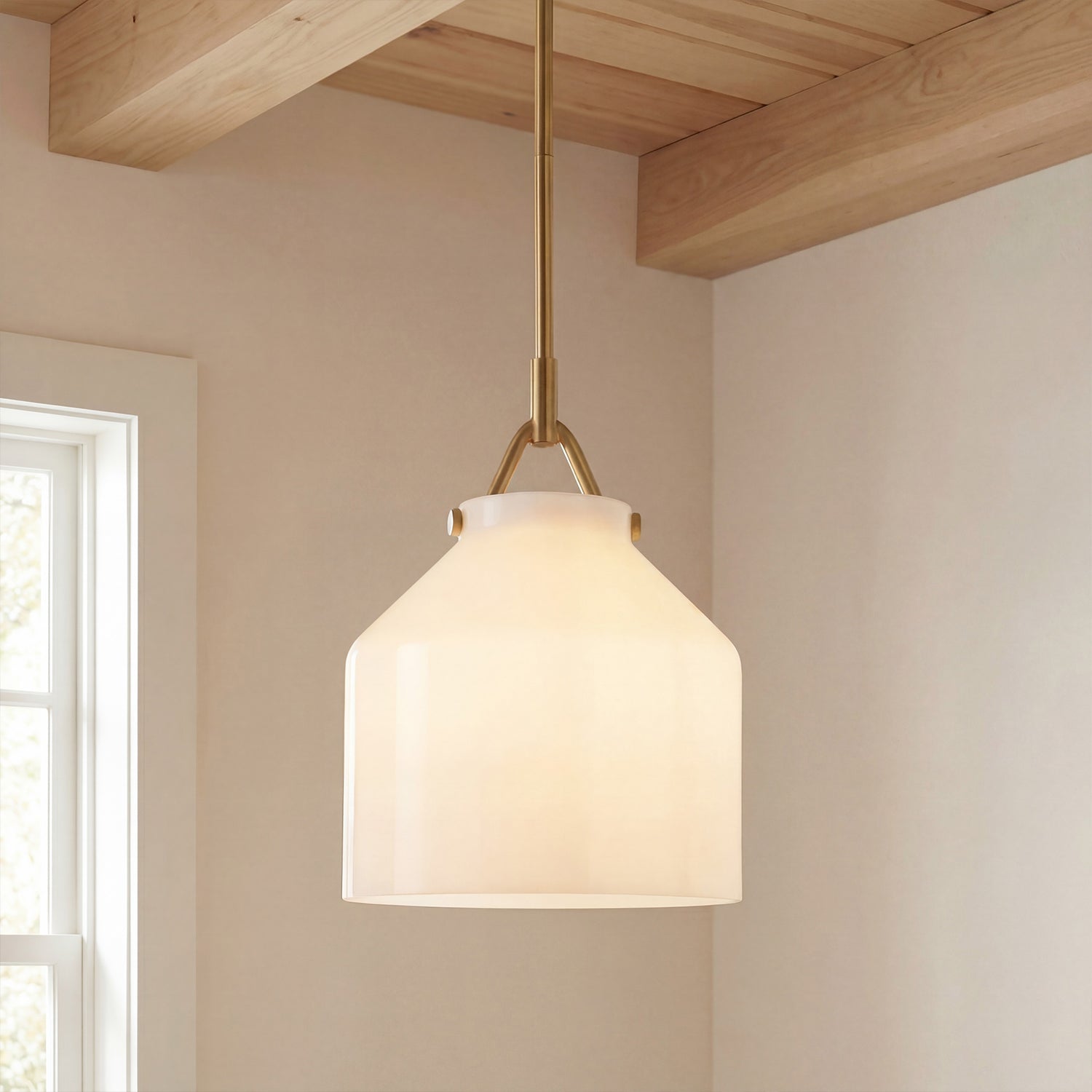 Nerys Nordic Minimalist Morandi Matte Metal Pendant Light