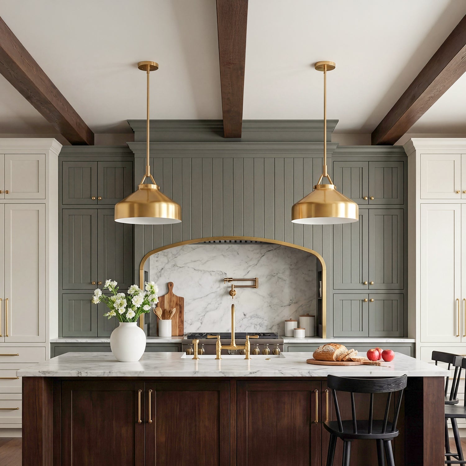 Nerys Nordic Minimalist Morandi Matte Metal Pendant Light