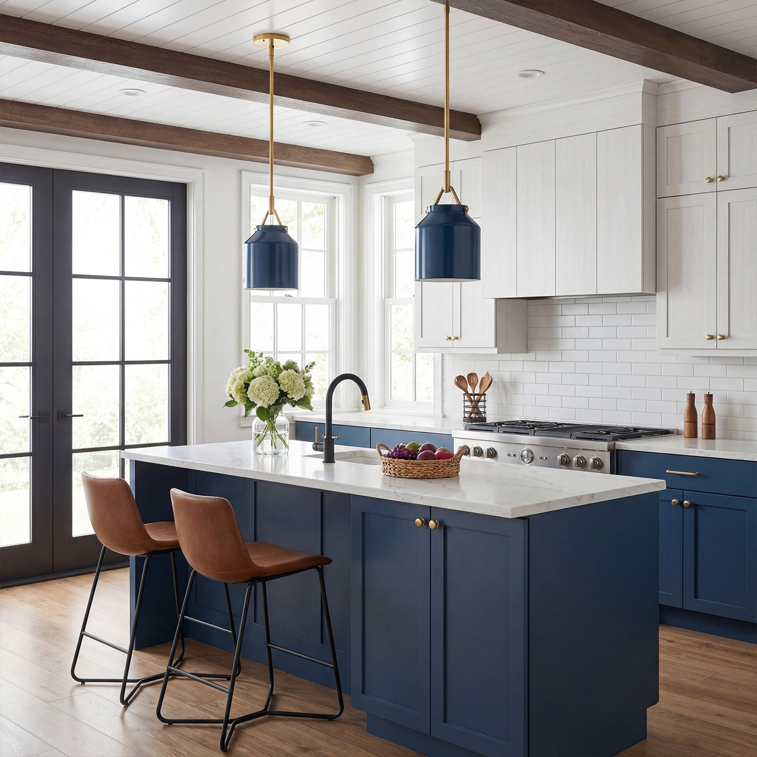 Nerys Nordic Minimalist Morandi Matte Metal Pendant Light