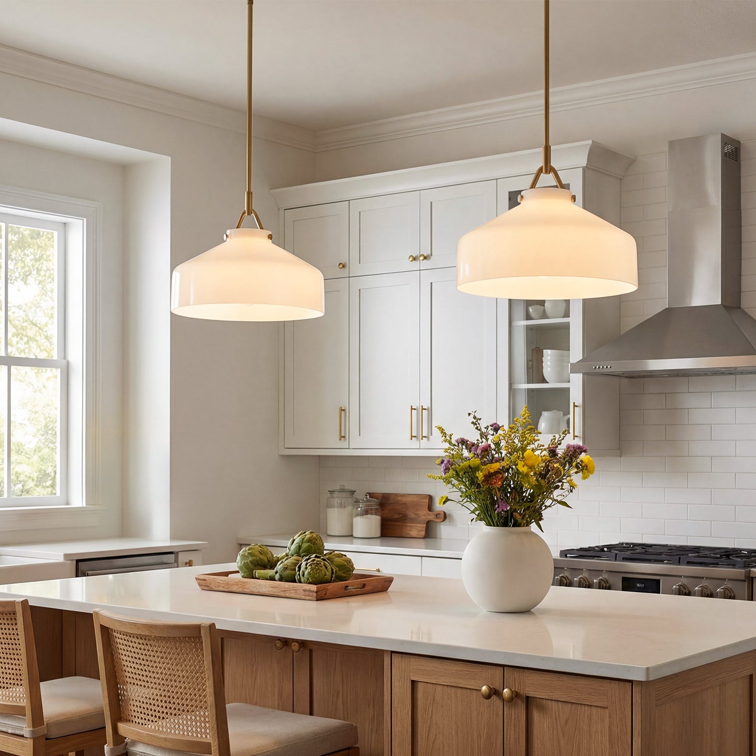 Nerys Nordic Minimalist Morandi Matte Metal Pendant Light