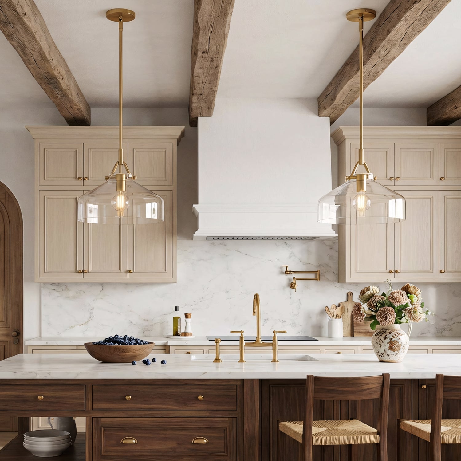 Nerys Nordic Minimalist Morandi Matte Metal Pendant Light