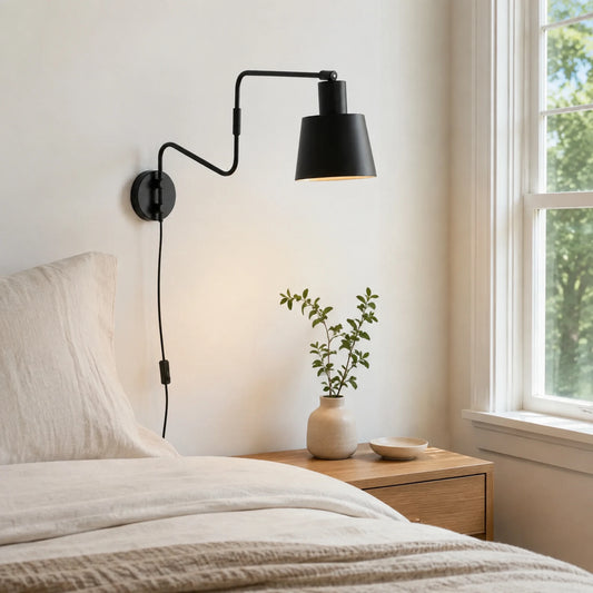 Nolan Modern Minimalist Iron Wall Sconce