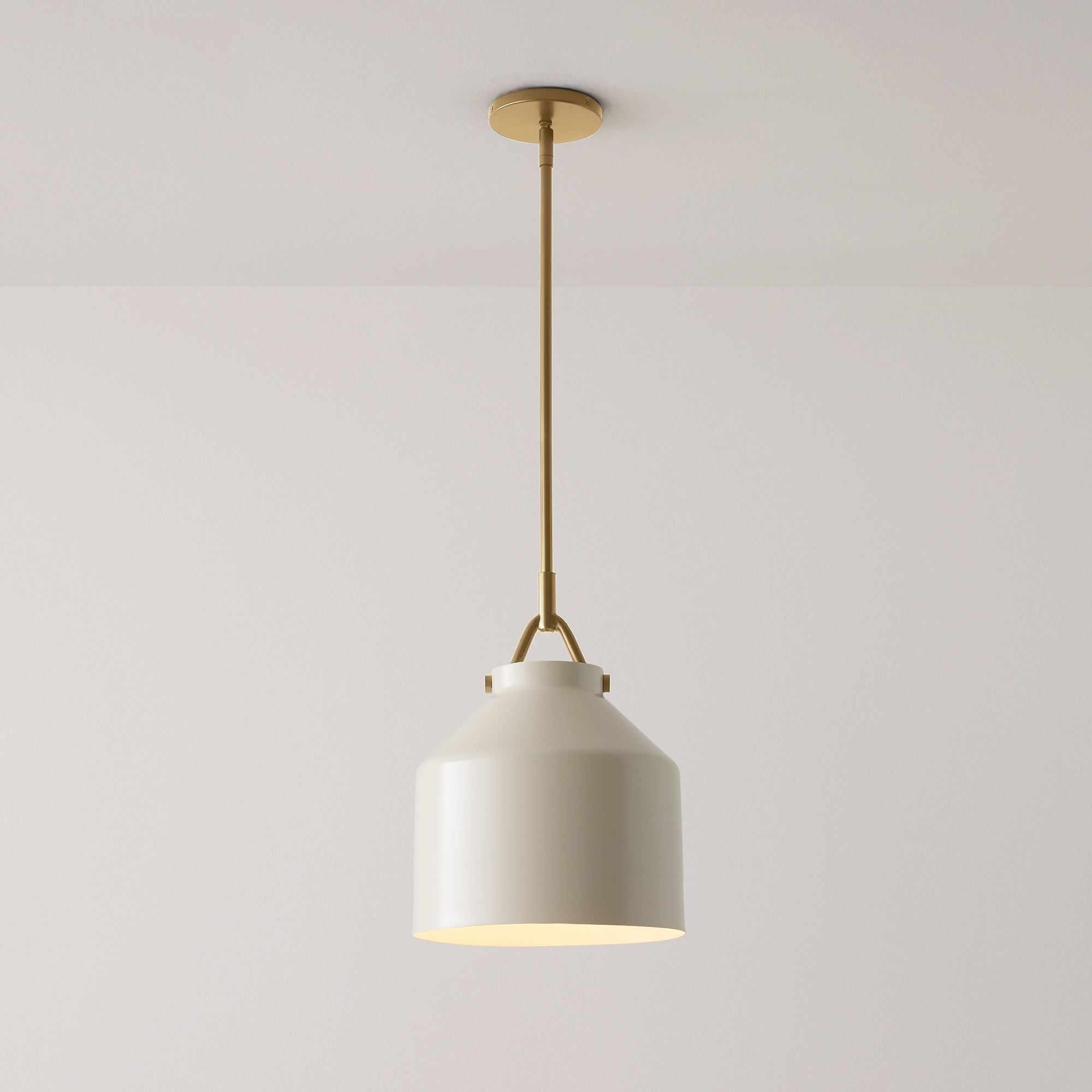 Nerys Nordic Minimalist Morandi Matte Metal Pendant Light