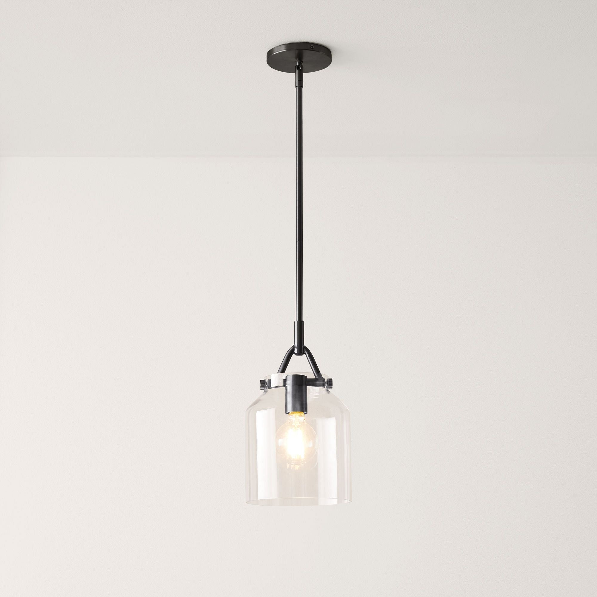 Nerys Nordic Minimalist Morandi Matte Metal Pendant Light