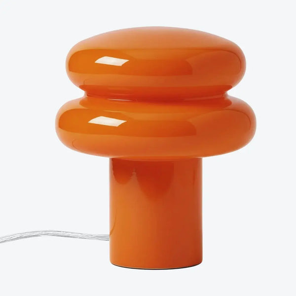 Rynvel Bauhaus Mushroom Opal Glass Table Lamp