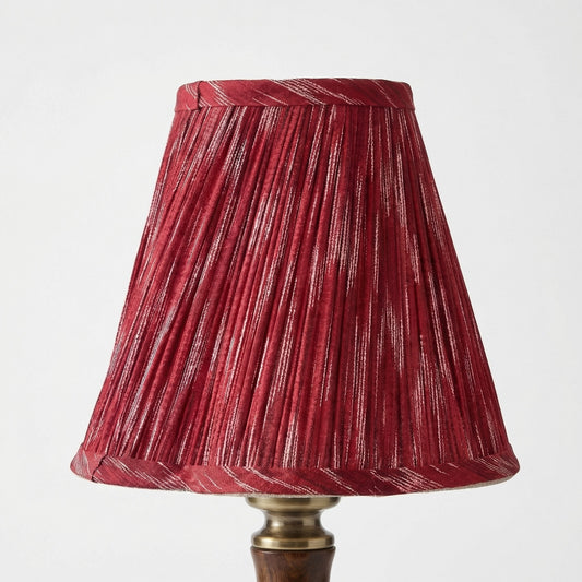 Sofia Classic Cotton Scalloped Taper Lamp Shade
