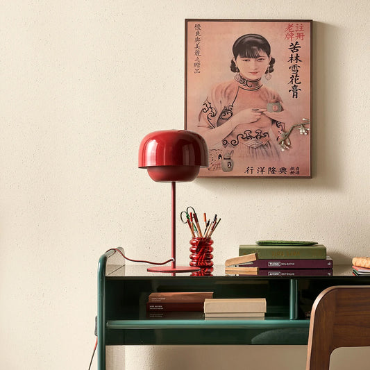 Soteria Modern Minimalist Dome Colorful Iron Table Lamp