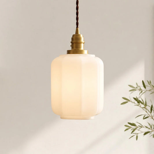 Thoosa Moderne Kreative Laternen-Glas-Pendelleuchte