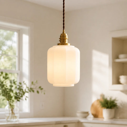 Thoosa Modern Creative Lantern Glass Pendant Light