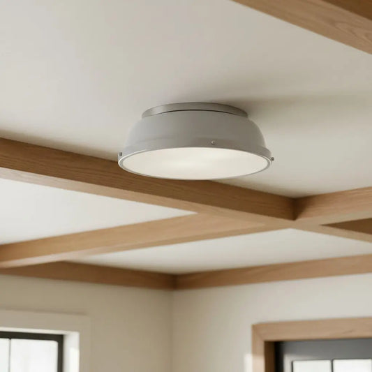 Thornev Industrial Metal Flush Mount Ceiling Light