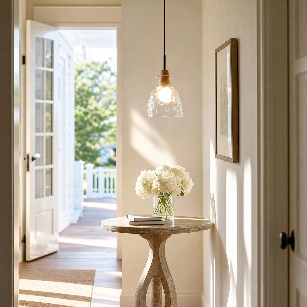 Vale Farmhouse Hammered Glass Dome Pendant Light 2 (13).webp__PID:38db80fa-8cce-4b27-b3e3-3e8eed6f2329