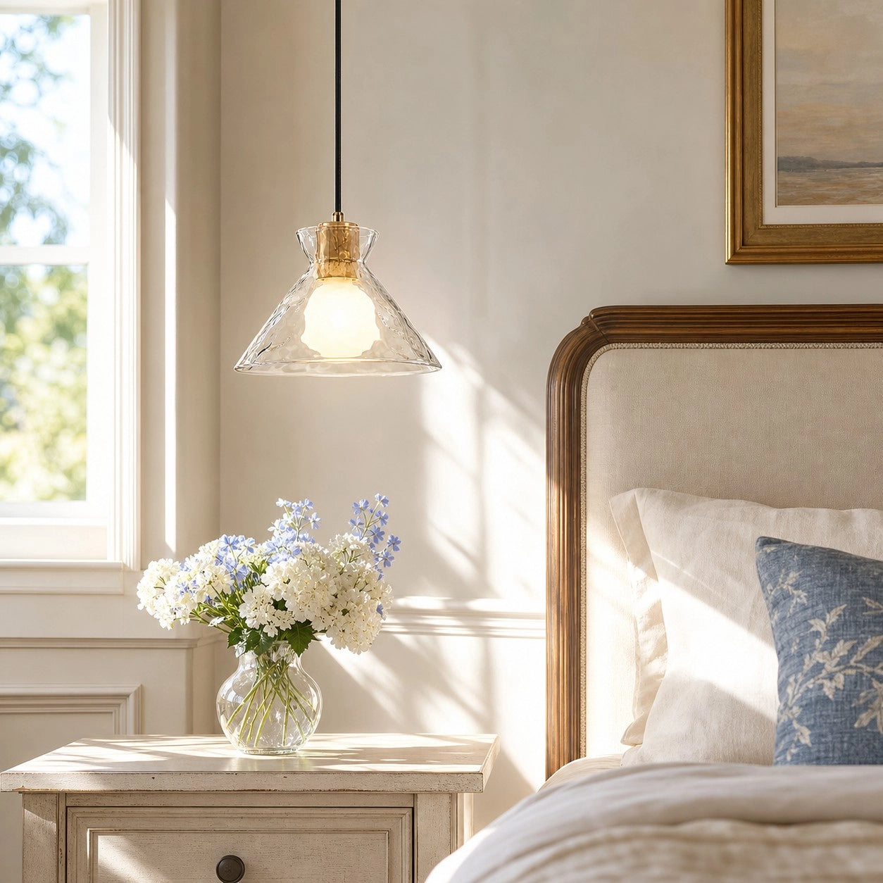 Vale Farmhouse Hammered Glass Dome Pendant Light 2 (23).webp__PID:3e8eed6f-2329-4297-9e07-61819d806ffc