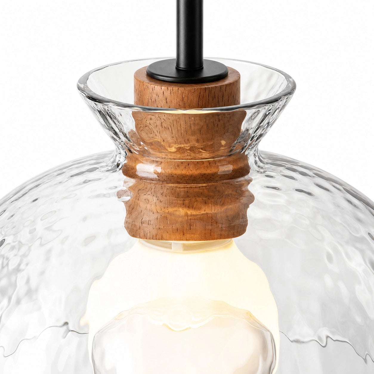 Vale Farmhouse Hammered Glass Dome Pendant Light 2 (25).webp__PID:5e077e03-baea-4758-9dfe-c34163e4f6ae