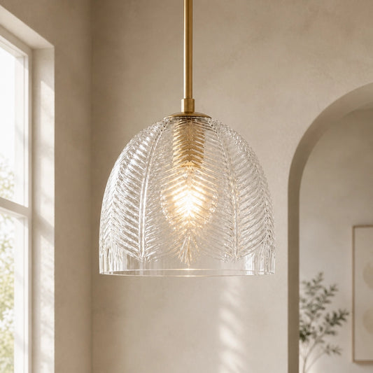 Valerius Mid-Century Glass Pendant Light
