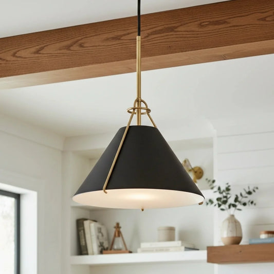 Ysabella Modern Metal Conical Adjustable Pendant Light