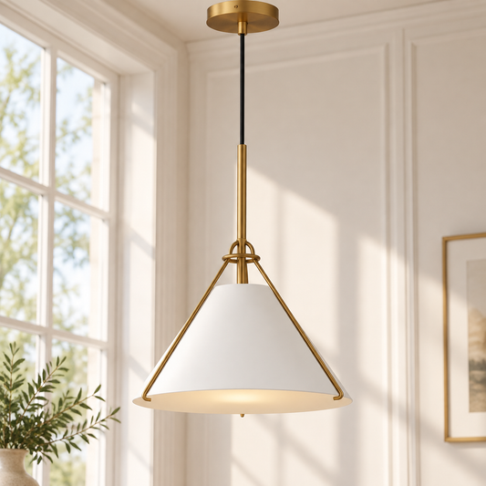 Ysabella Modern Metal Conical Adjustable Pendant Light