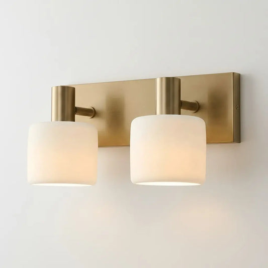 Modern Elegant Porcelain Cylinder Wall Sconce