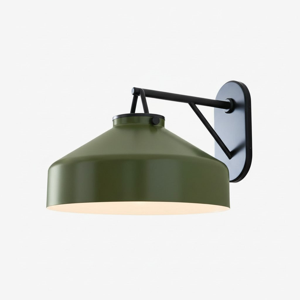 Scandinavia Modern Nordic Matte Morandi Metal Sconce | LuciaLiving