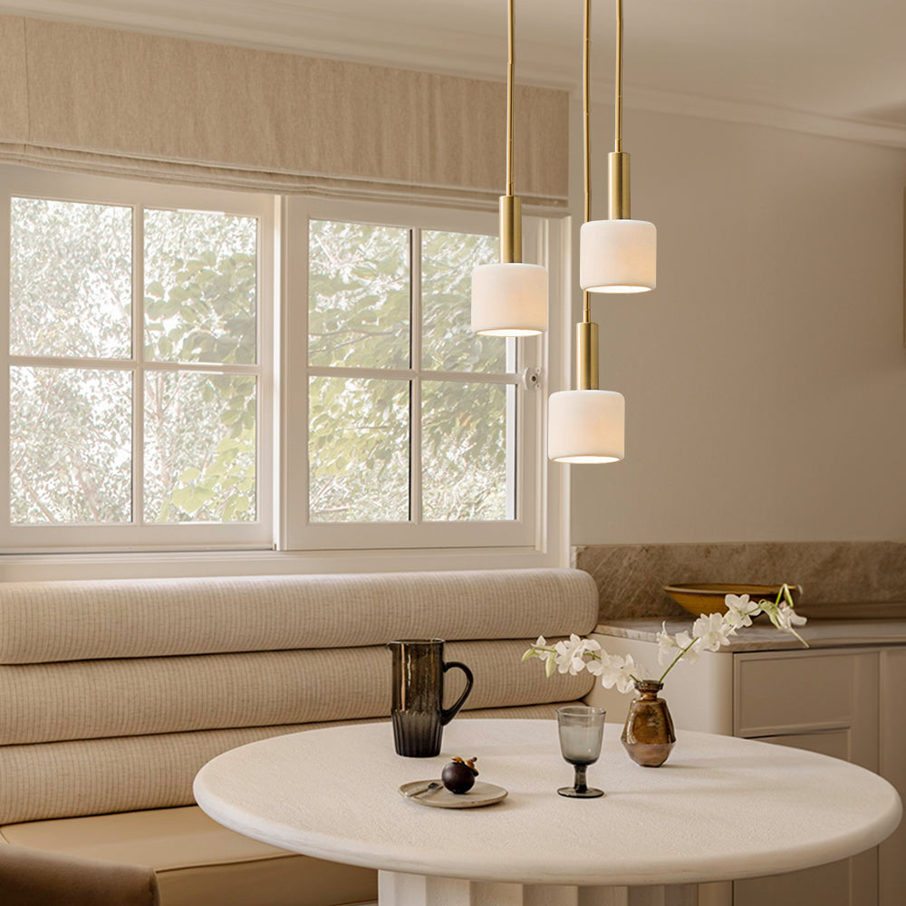 Modern Elegant White Porcelain Pendant Light | Lucia Living