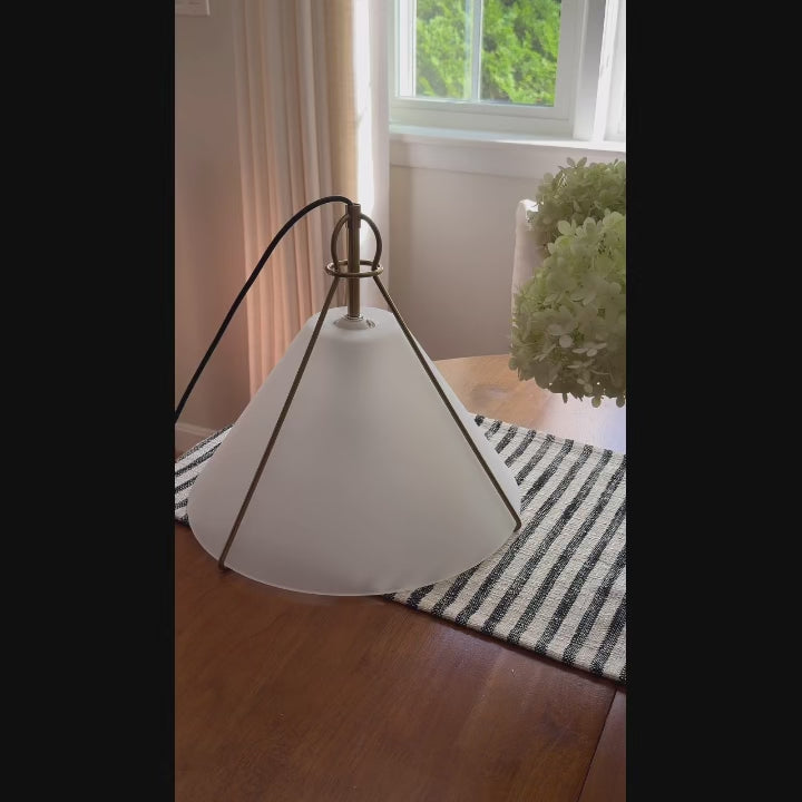 Ysabella Modern Metal Conical Adjustable Pendant Light