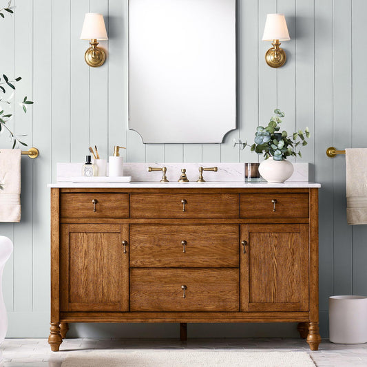 Posie Retro Brass Linen Shade Wall Sconce