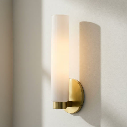 Bastian Modern Smooth Glass Wall Sconce