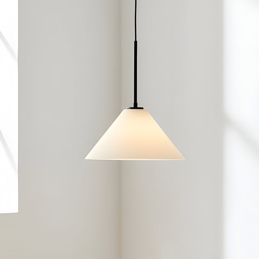 Breccan Modern Glass Cone Pendant Light