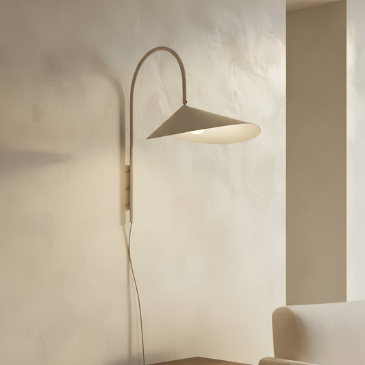 Haruki Minimalist Creative Leaf Swivel Wall Sconce